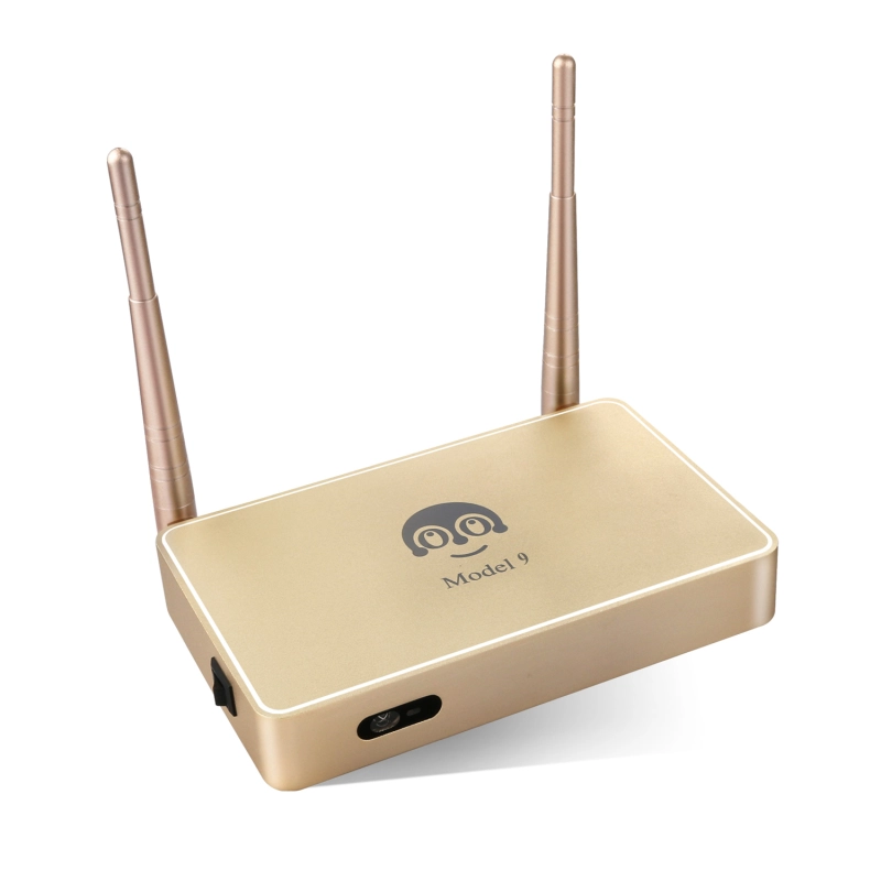 Arabic TV Box Golden Metal TV Box Android Amlogic S905W Quad Core Smart TV Set Top Box