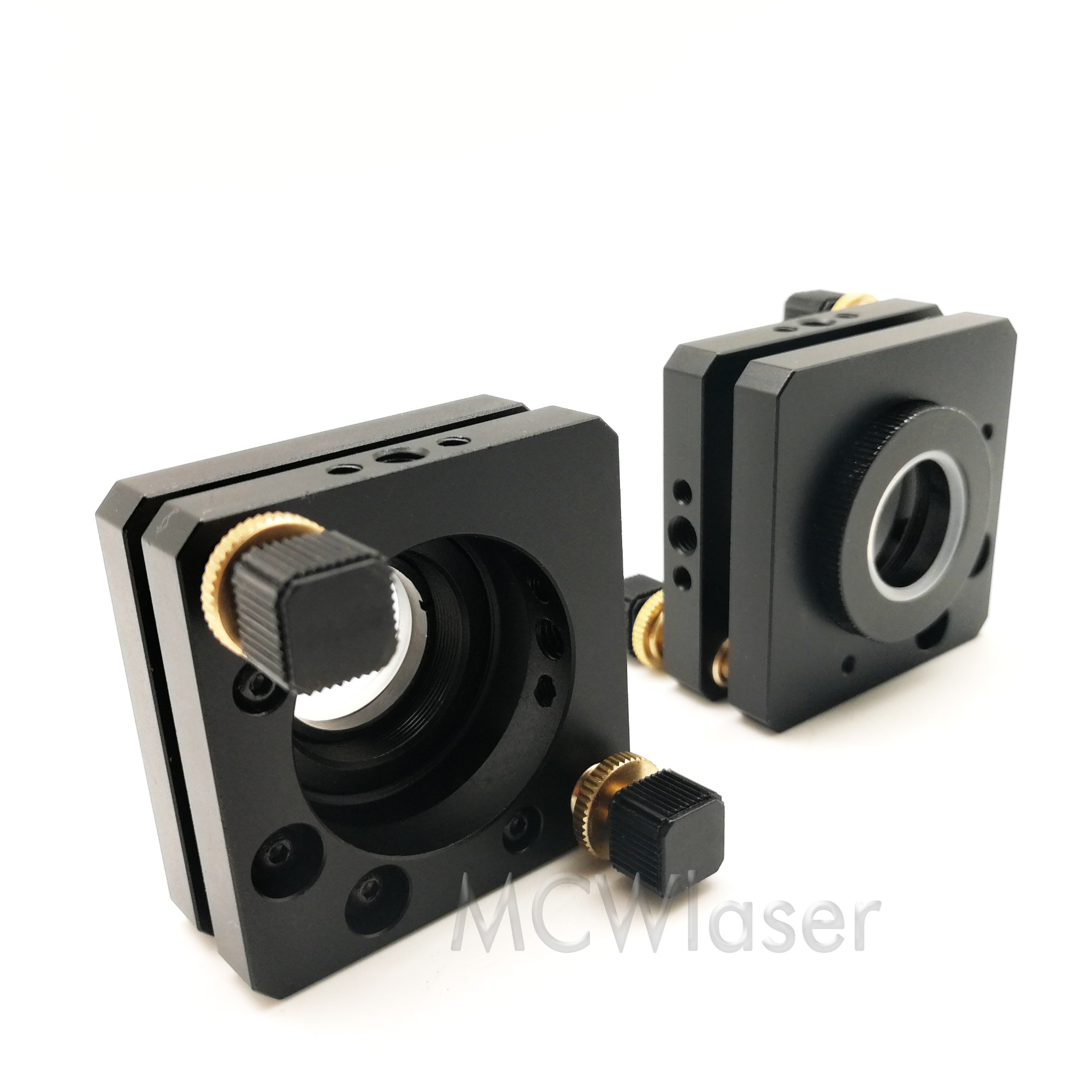 CNCOLETECH 3 Stück K9 Glas Spiegel beschichtet Gold Durchmesser: 20 mm für CO2 Laser Gravur Schneiden 40 W oder 50 W