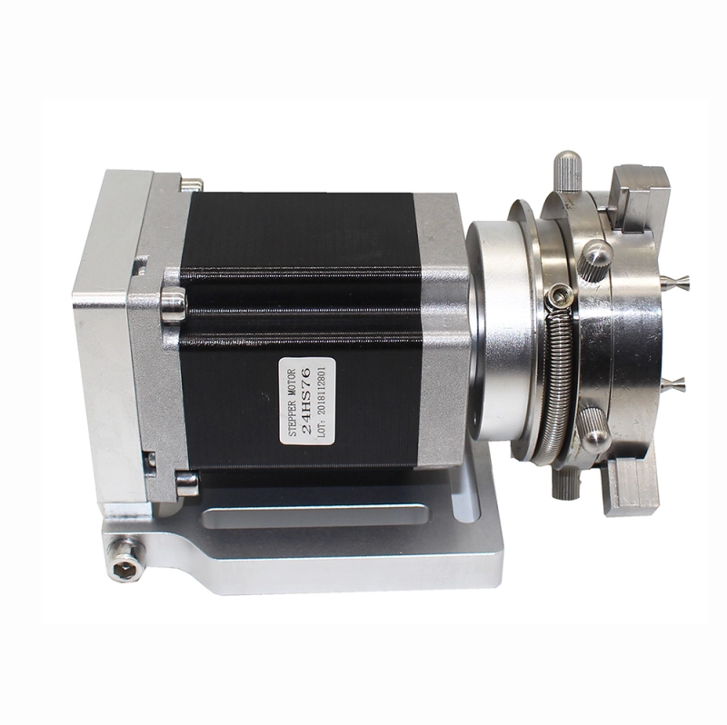 Rotary Engraving Attachment with Chucks for Laser Marking Machine Jewellery Engraving