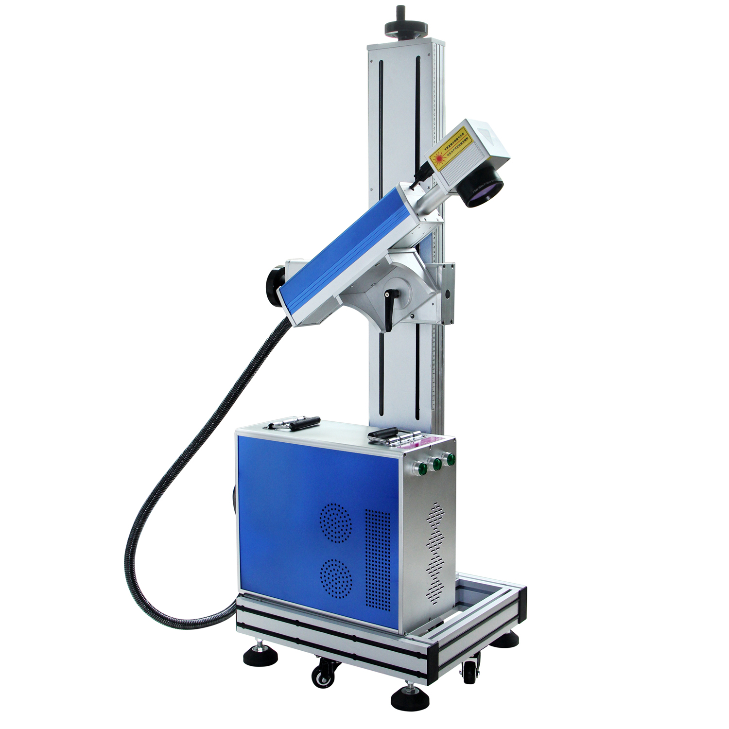 3W 5W UV Laser Making Machine Stand Type Glass Plastic Engraving Marking
