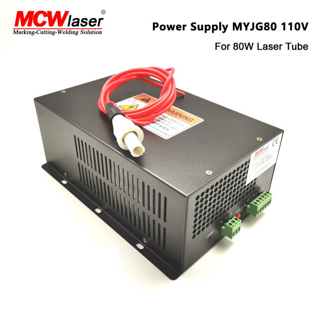 CO2 Laser Power Supply MYJG 50W / 80W for 50W 80W CO2 Laser Engraver & Laser Tube