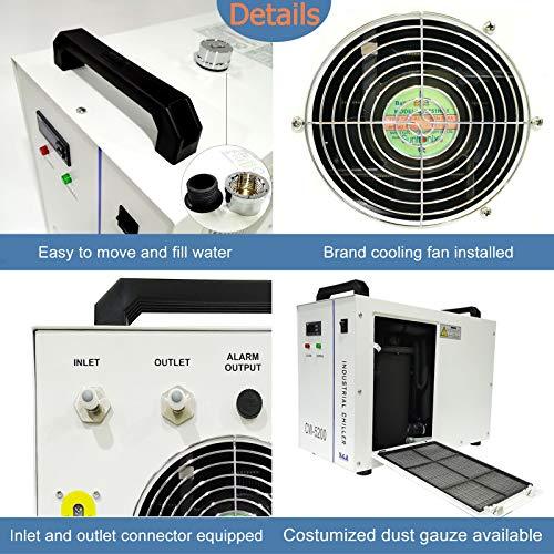 S&A Genuine CW5200TI Water Chiller Duty Free for CO2 Laser Engraving Cutting Water Cooling 220v/50Hz