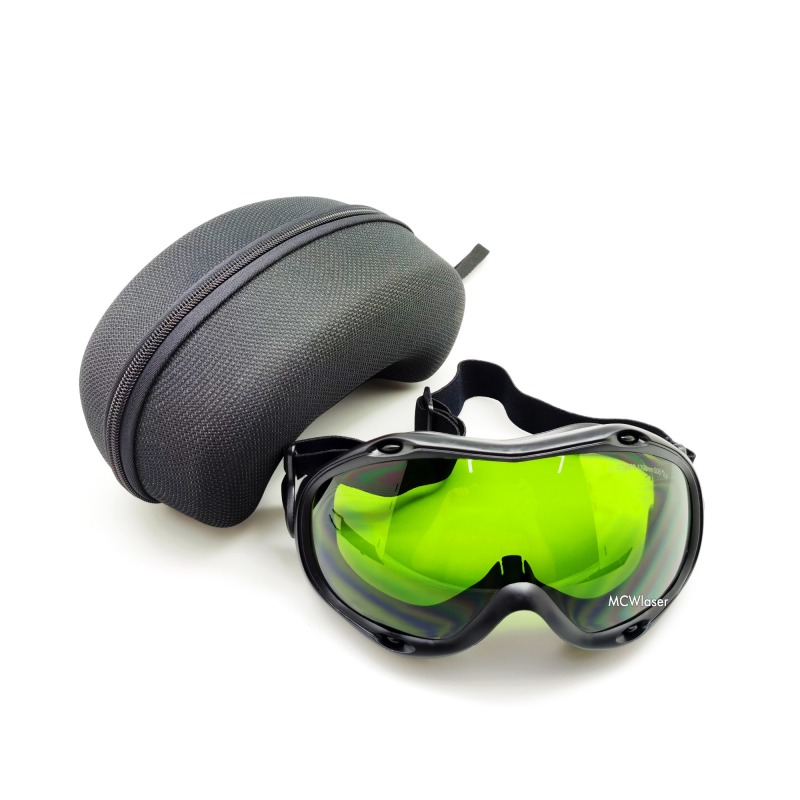 MCWlaser Laser Goggles 190-470 & 800-1700nm Safety Protective Glasses Absorption Type EP-8