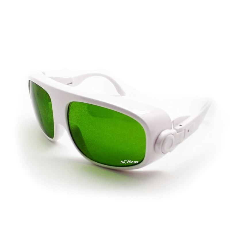 MCWlaser Laser Goggles 190-470 & 800-1700nm Safety Protective Glasses Absorption Type EP-8