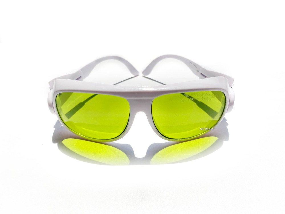 MCWlaser Laser Goggle 190-440&780-900nm,900-1100nm,10600nm Saftey Protective Glasses EP-17A