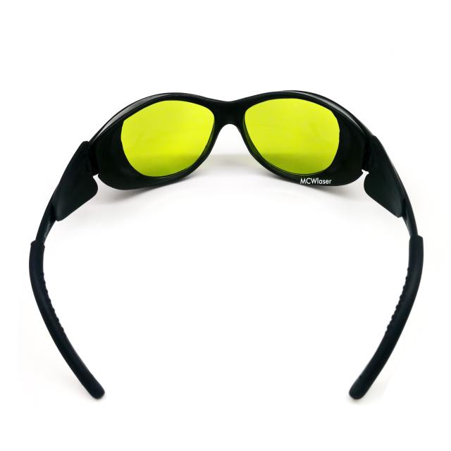 MCWlaser Laser Goggle 190-440&amp;780-900nm,900-1100nm,10600nm Saftey Protective Glasses EP-17A