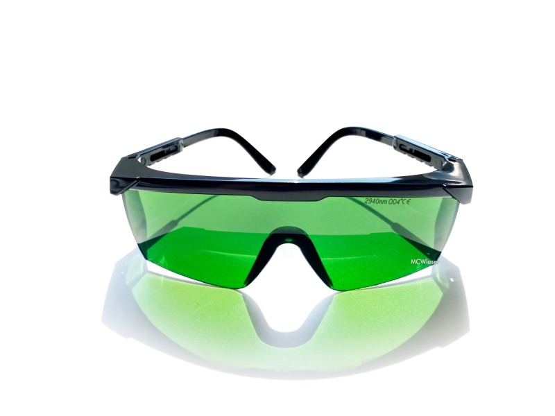 MCWlaser Laser Goggle 2940nm Safety Protective Glasses Absorption Type EP-6