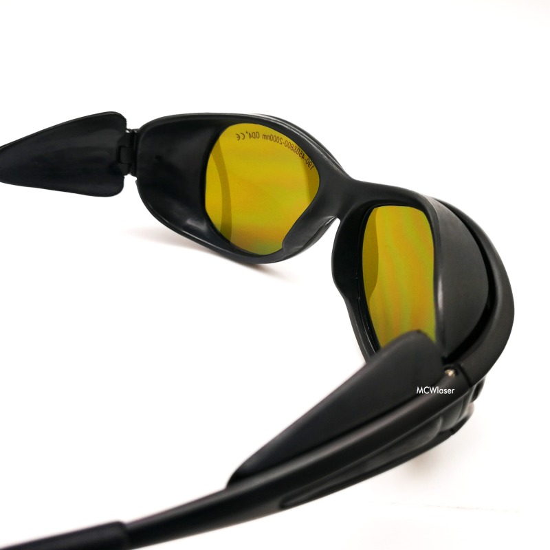 MCWlaser Laser Goggle 190-450 & 800-2000nm Safety Protective Glasses EP-5