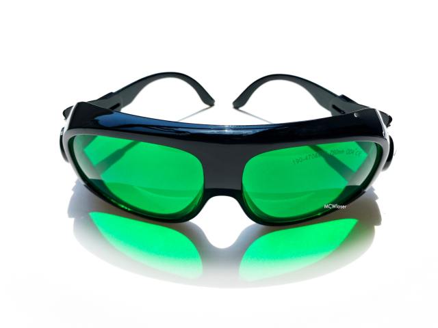 MCWlaser Laser Goggle 190-470 & 610-760nm Safety Protective Glasses EP-13