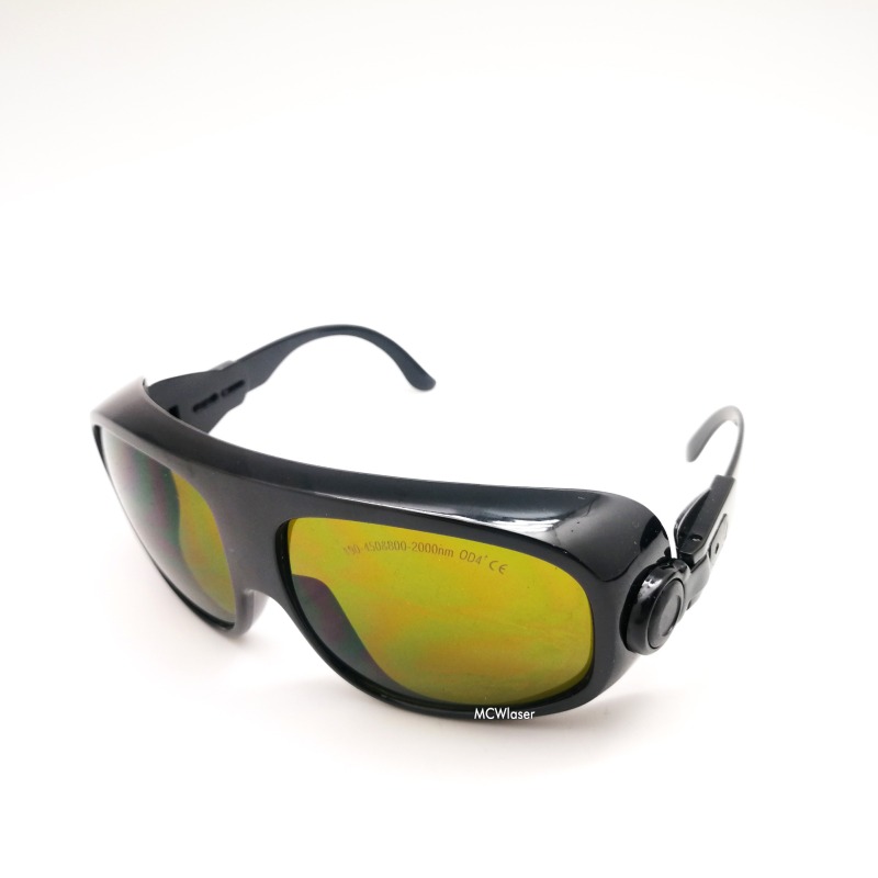 MCWlaser Laser Goggle 190-450 & 800-2000nm Safety Protective Glasses EP-5