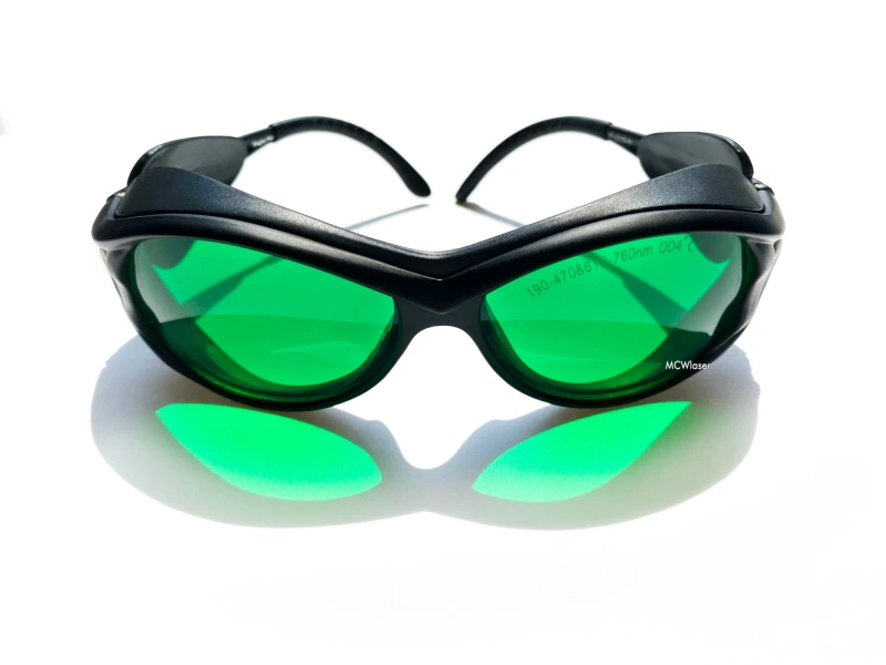 MCWlaser Laser Goggle 190-470 & 610-760nm Safety Protective Glasses EP-13