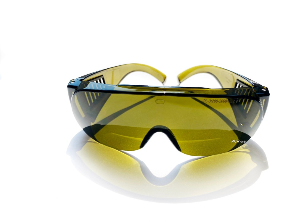IPL Laser Goggles 190nm-2000nm  Safety Protective Glasses Typical For Beauty & Cosmetology Device  Absorption Type EP-IPL