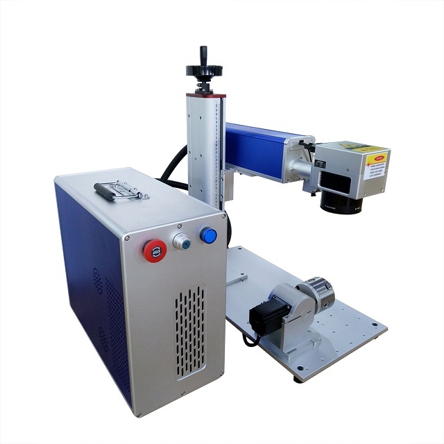 MCWlaser  20w/30w/50W Max or Raycus Fiber Laser Making Machine Metal Engraving Marking 1064nm Split Type US Stock
