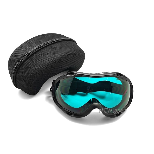 MCWlaser CO2 Laser Goggles 10600nm Safety Protective Glasses Absorption Type EP-4 for CO2 Laser Engraving Cutting Machine