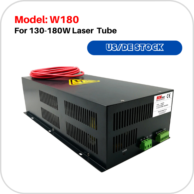 CO2 Laser Power Supply W150 Series For 130W-170W CO2 Laser Tube