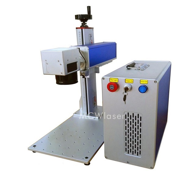 MCWlaser  20W/30W/50W Max or Raycus Fiber Laser Making Machine Metal Engraving Marking 1064nm Split Type EU Stock