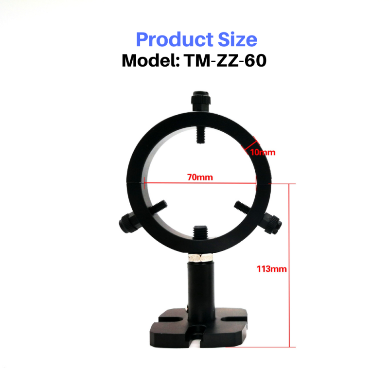 CO2 Laser Tube Mount/Support Diameter 60mm 80mm