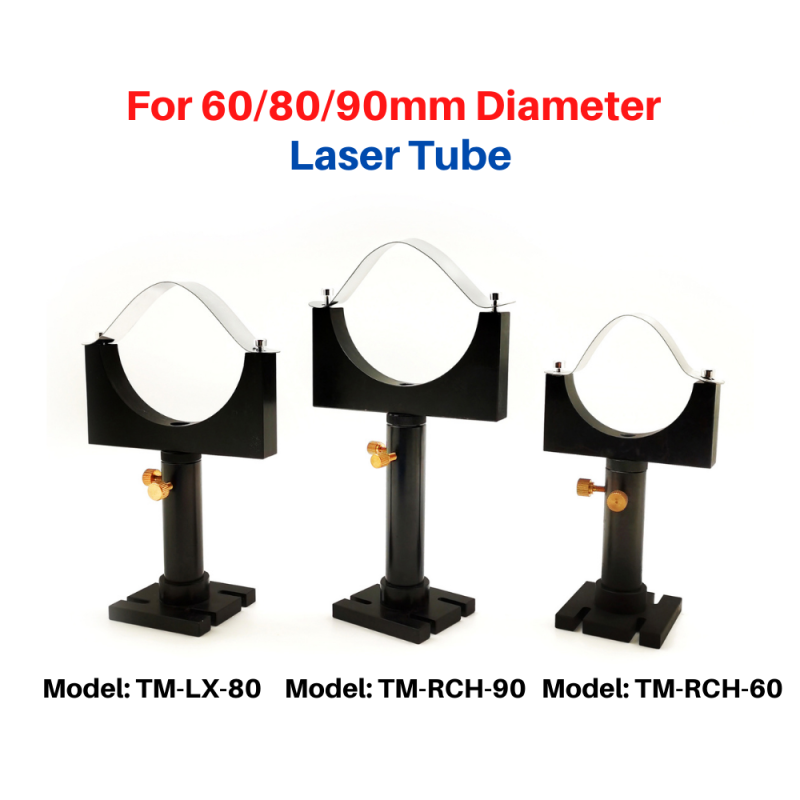 CO2 Laser Tube Mount/Support Diameter 60mm 80mm 90mm