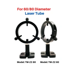 CO2 Laser Tube Mount Type A Supporting Diameter 60mm 80mm CO2 Laser Tube