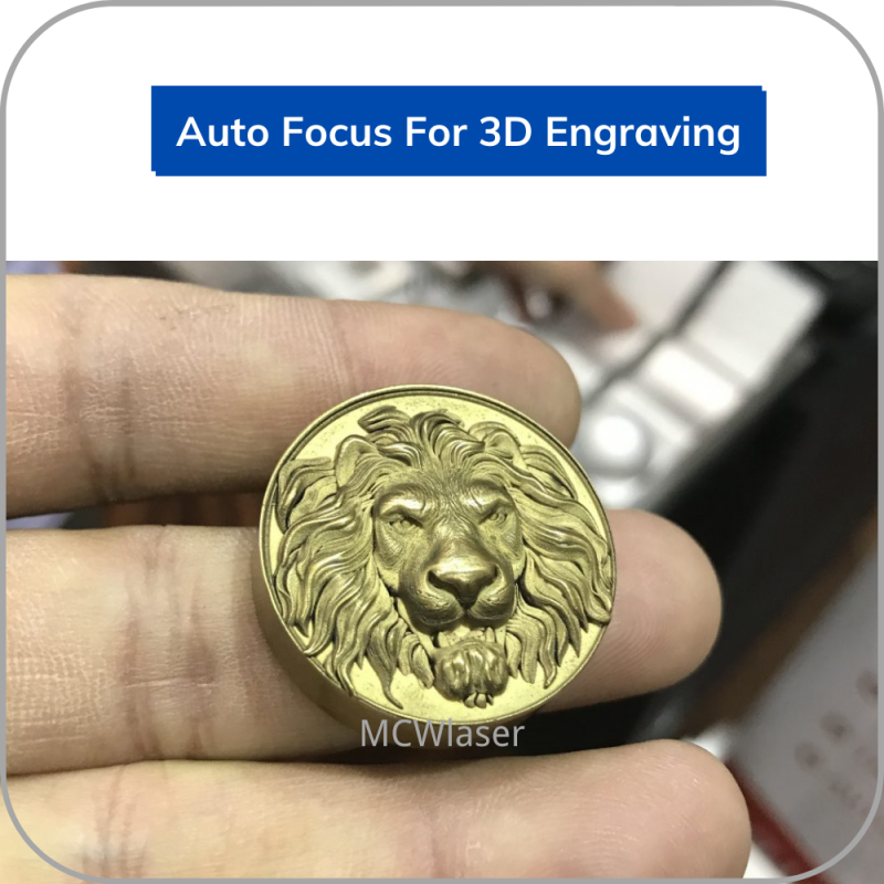 Auto Focus Function /Interlock/ 2.5D engraving/ 3D engraving For Fiber Laser Engraver