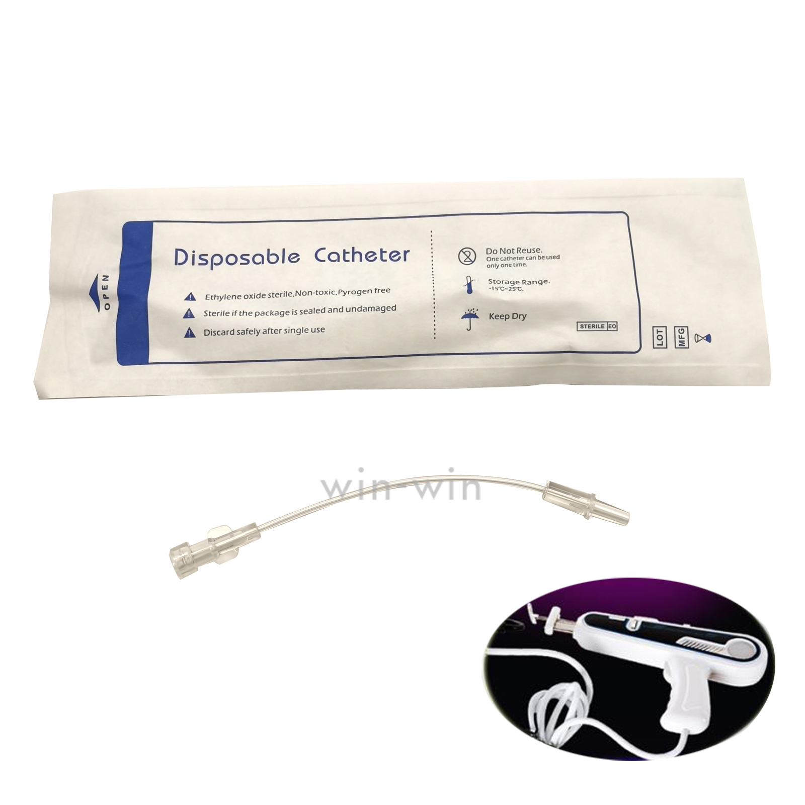 Disposable Tube For Mesotherapy Gun Accessory 50pcs/Pack Universal Type