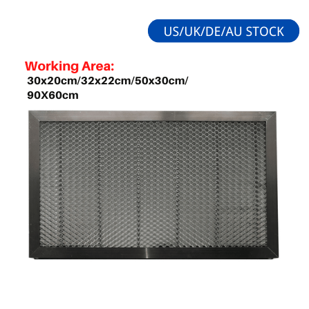 MCWlaser Honeycomb Working Table Series for CO2 Laser Engraver Cutting Engraveing Machine from Oversea