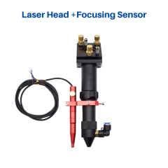 CO2 Laser Head 1.5" to 4" + Auto Focus Sensor Up Down for CO2 Laser Engraver Cutting Machine Cutter
