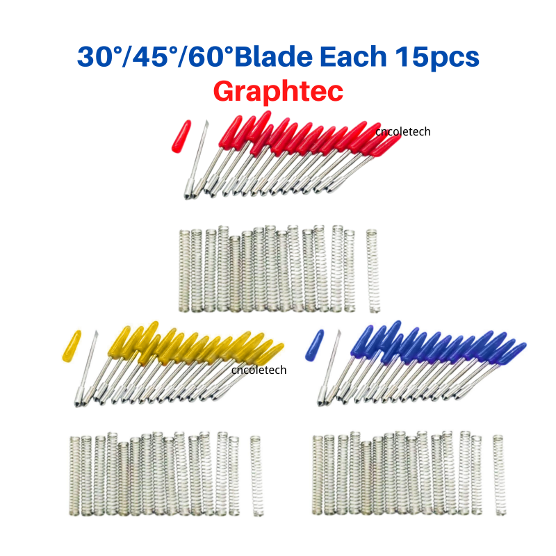 30° 45° 60° Graphtec Blades CB15 for Graphtec Plotter Cutter