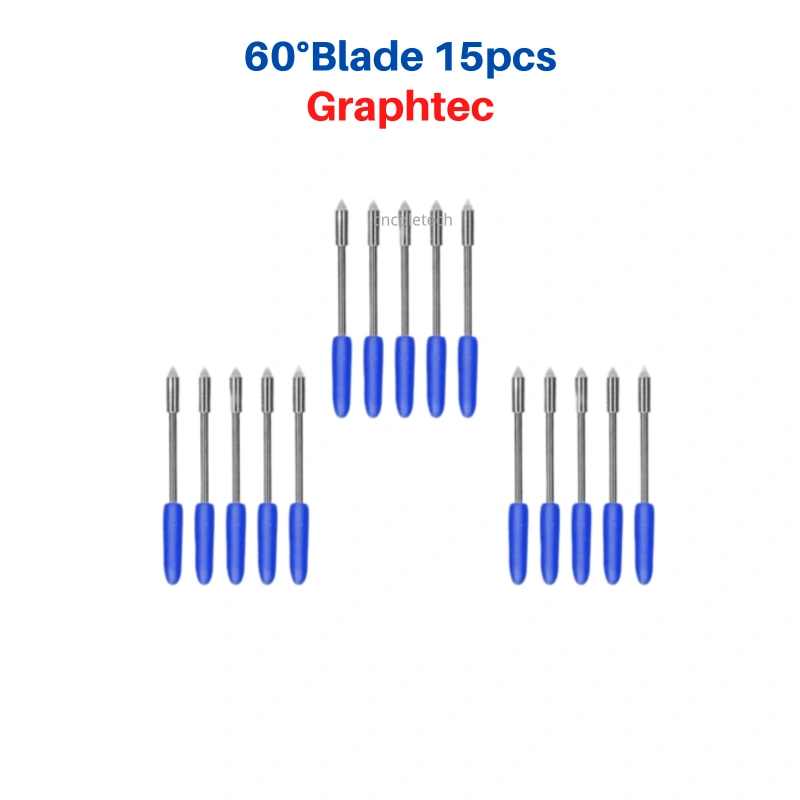 30° 45° 60° Graphtec Blades CB15 for Graphtec Plotter Cutter