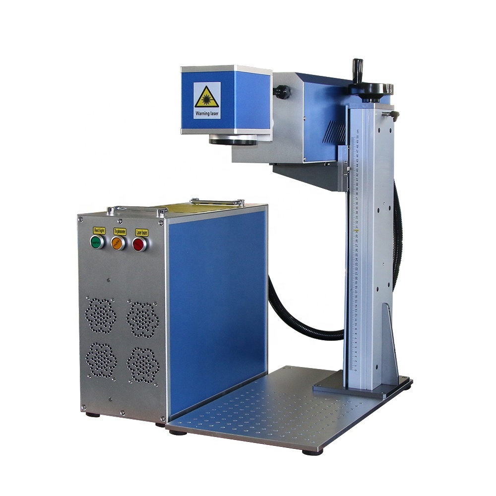 30w 40w Galvo Co2 Laser Marking Machine For Cloth Wood Acrylic Marker China Warehouse