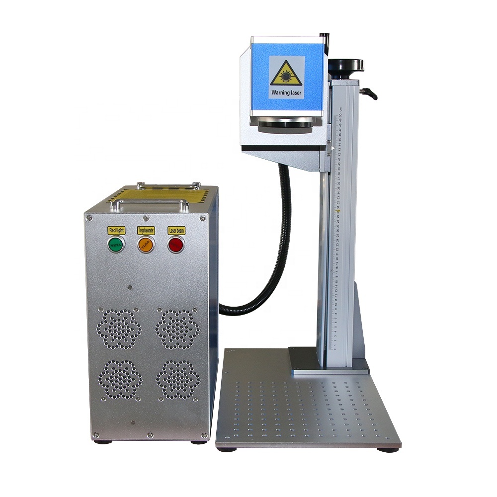 30w 40w Galvo Co2 Laser Marking Machine For Cloth Wood Acrylic Marker China Warehouse