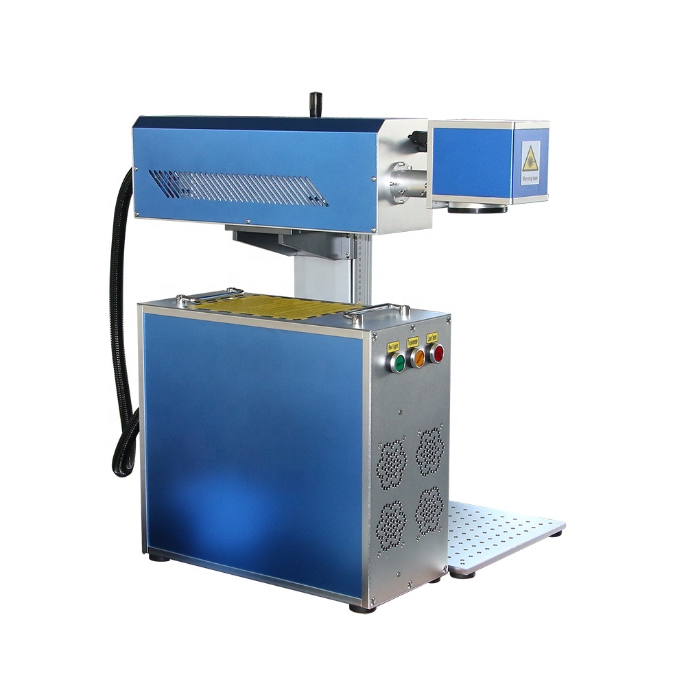 30w 40w Galvo Co2 Laser Marking Machine For Cloth Wood Acrylic Marker China Warehouse