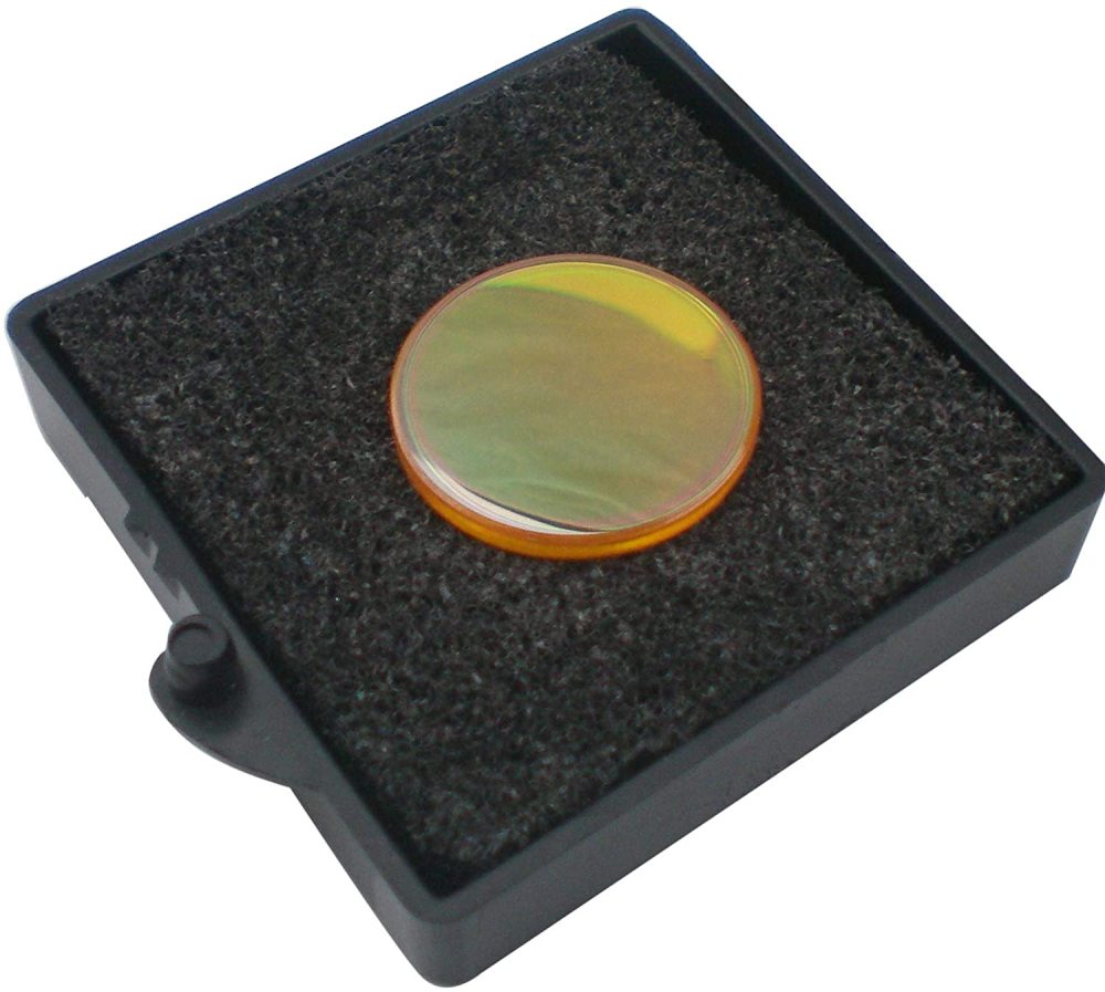 MCWlaser II-VI CVD Znse Laser Beam Combiner Lens For CO2 Lasr  Make CO2 Laser Visible by Red Beam Aiming