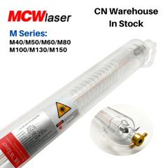 CN Stock MCWlaser CO2 Laser Tube 40W/50W/60W/80W/100W/130W/150W/180W For CO2 Laser Engraver Universal Model