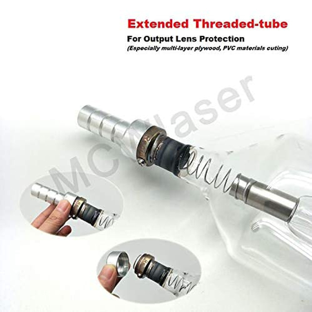 US Stock RECI CO2 Laser Tube  W1/W2/W4/W6/W8 (75W 80W 90W 100W 130W 150W) For Laser Engraving & Cutting Machine