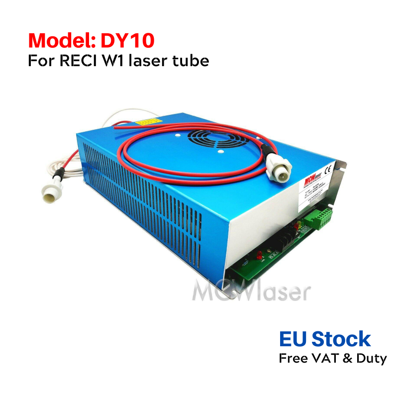 DY10 EU Stock CO2 Laser Power Supply DY Series For RECI CO2 Laser Tube