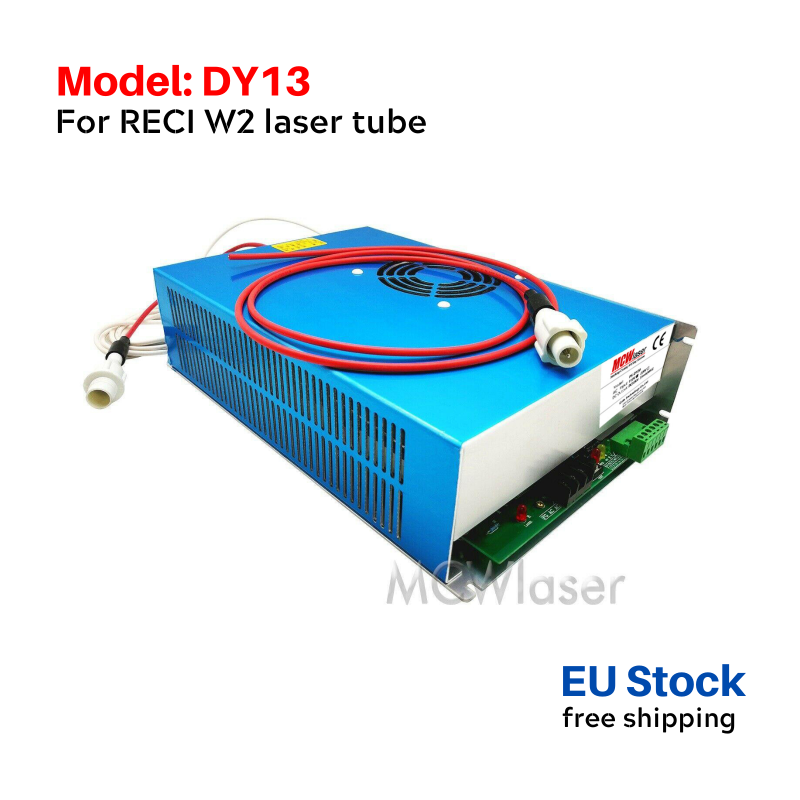 DY13 EU Stock CO2 Laser Power Supply DY Series For RECI CO2 Laser Tube