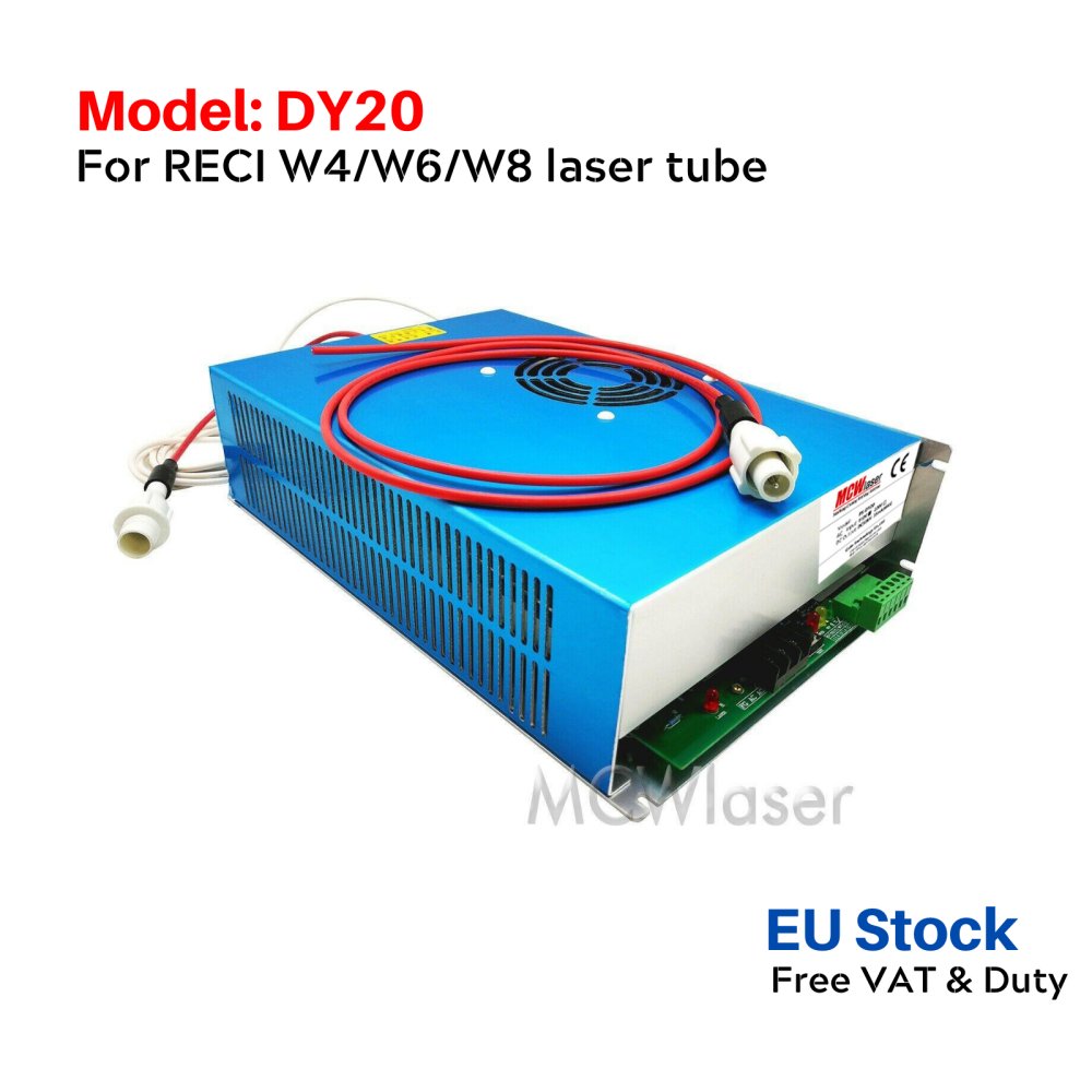DY20 EU Stock CO2 Laser Power Supply DY Series For RECI CO2 Laser Tube
