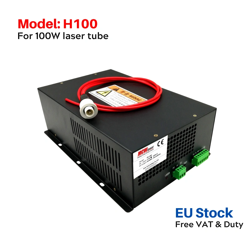 H100 CO2 Laser Power Supply H Series For 100W CO2 Laser Tube