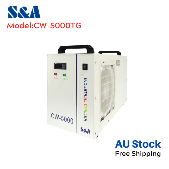 CW-5000TG AU Stock S&A Genuine CW-5000 Series Industrial Water Chiller Cooling Water
