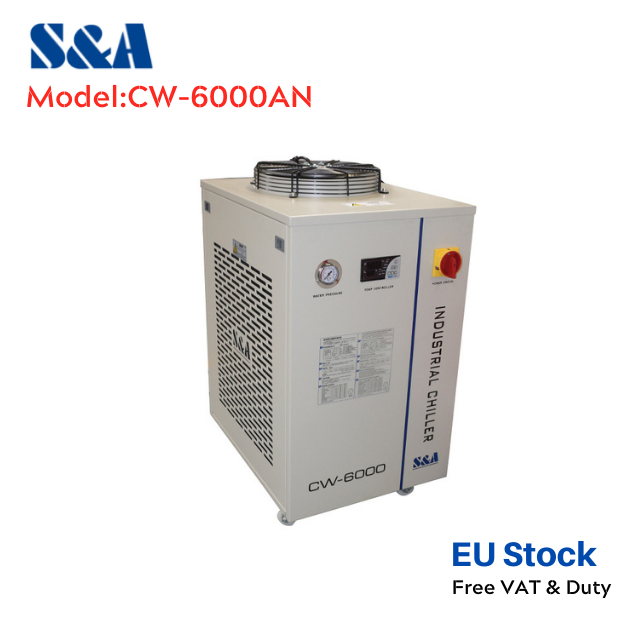 CW-6000AN EU Stock S&A CW-6000 Series Industrial Water Chiller