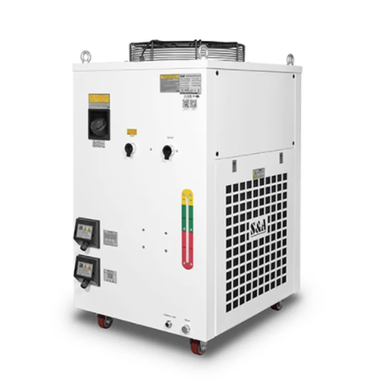 S&A CW-6300AN Industrial Water Chiller Cooling for CO2 Laser Tube, CNC Spindle,Laser Welding Machine