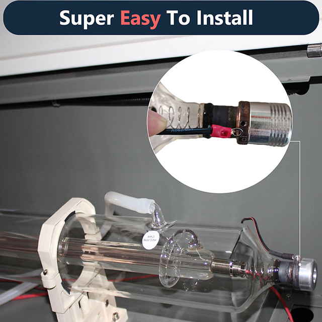 W4 (90-110W 140cm) RECI CO2 Laser Tube For Laser Engraving & Cutting Machine