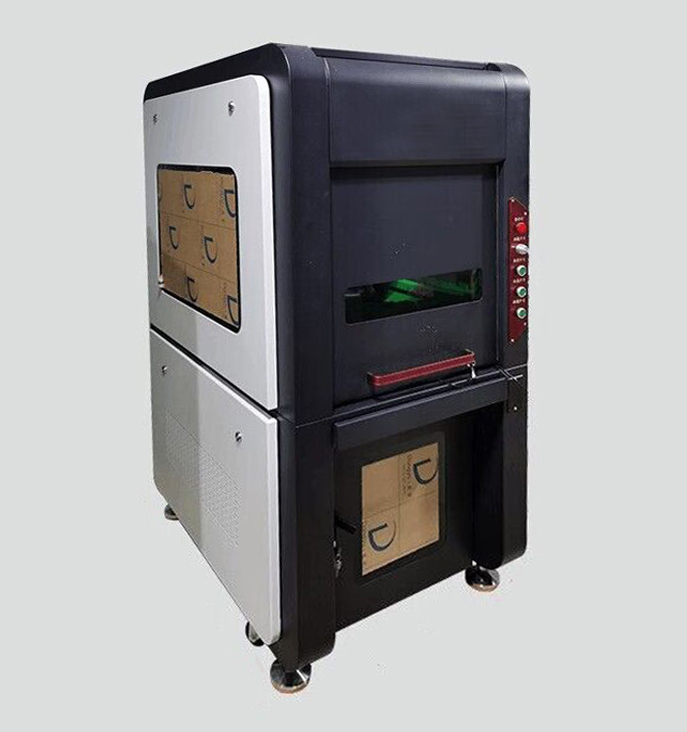 MCWlaser 50W JPT Fiber Laser Engraver Marking Machine (optional with Rotary Axis 80mm) for Metal Steel Engraving