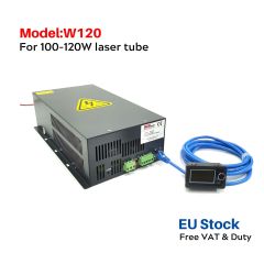 120W CO2 Laser Power Supply W120 Incluindg LCD Display For CO2 Laser