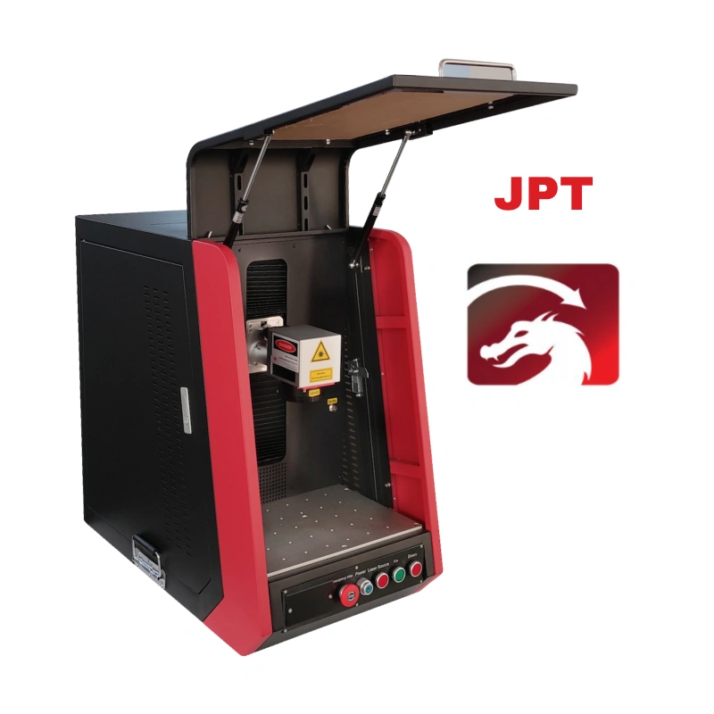 MCWlaser 50W Enclosed JPT Fiber Laser Engraver Marking Machine Type A