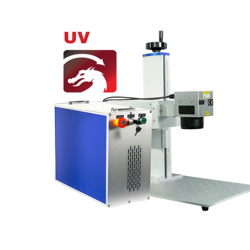 MCWlaser 3W 5W UV Laser Marking Engraving Machine With Water Chiller For Metal, Plastic, Glass, Acrylm More