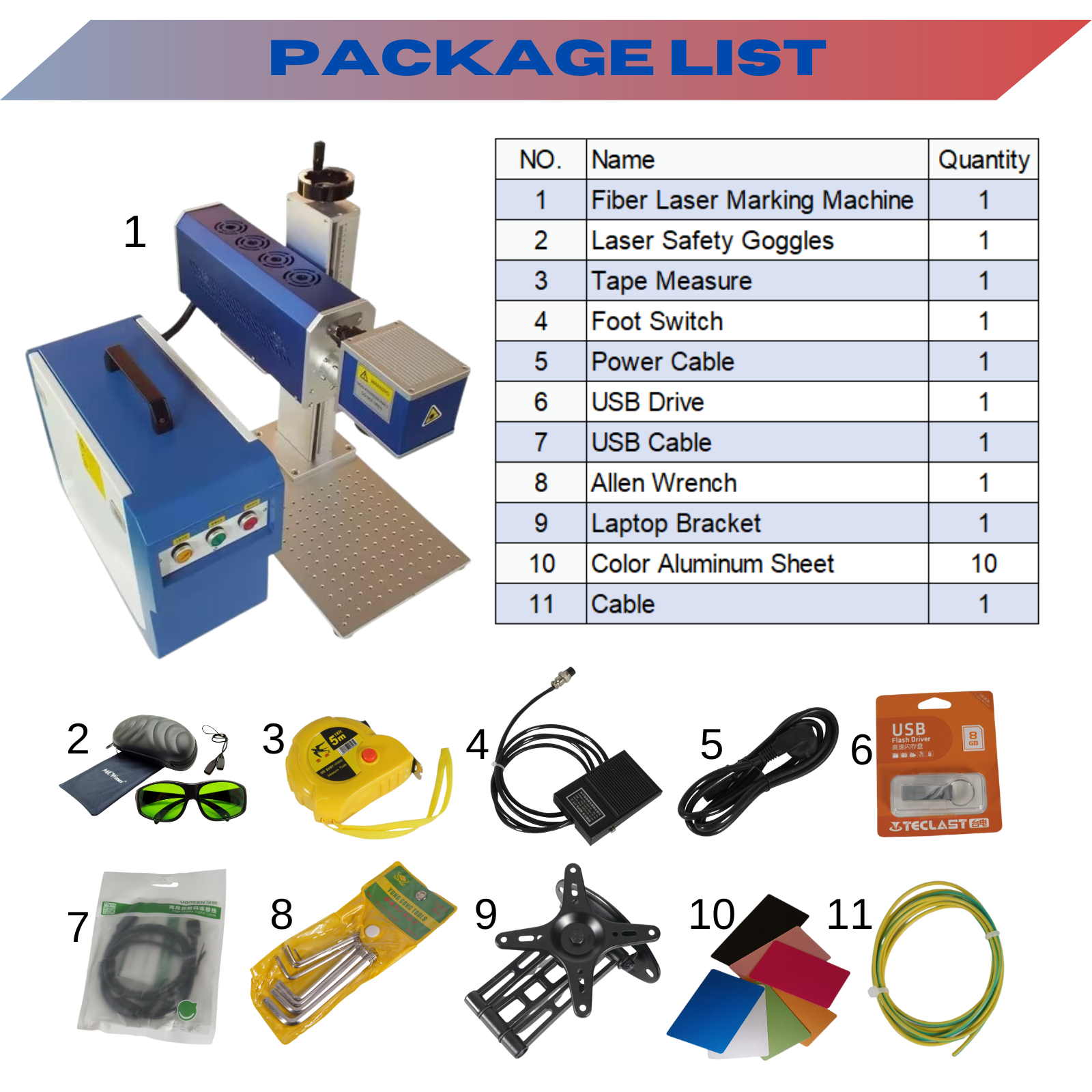 MCWlaser CO2 Laser Marking Machine For Non-Metal Materials Acrylic,Glasses,Leather,Paper,Bamboo,Wood,Rubber More