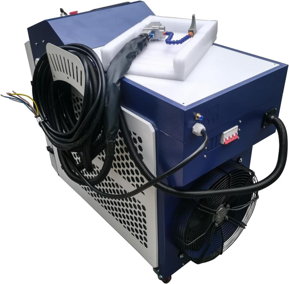 MCWlaser 3000W Laser Cleaning Machine Raycus Fiber Laser Rust Remover with 20m Cable for Rust Paint Coating Oil Stain Removal