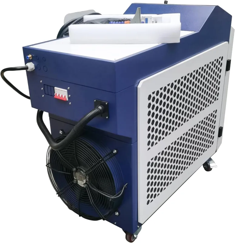 MCWlaser 3000W Laser Cleaning Machine Raycus Fiber Laser Rust Remover with 20m Cable for Rust Paint Coating Oil Stain Removal
